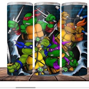 Sublimation tumblers turtles